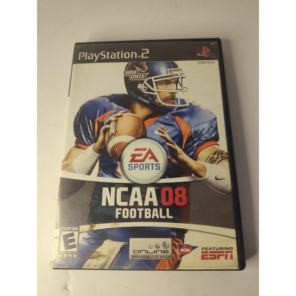 NCAA Football 08 (Playstation 2) EA sports  game w case